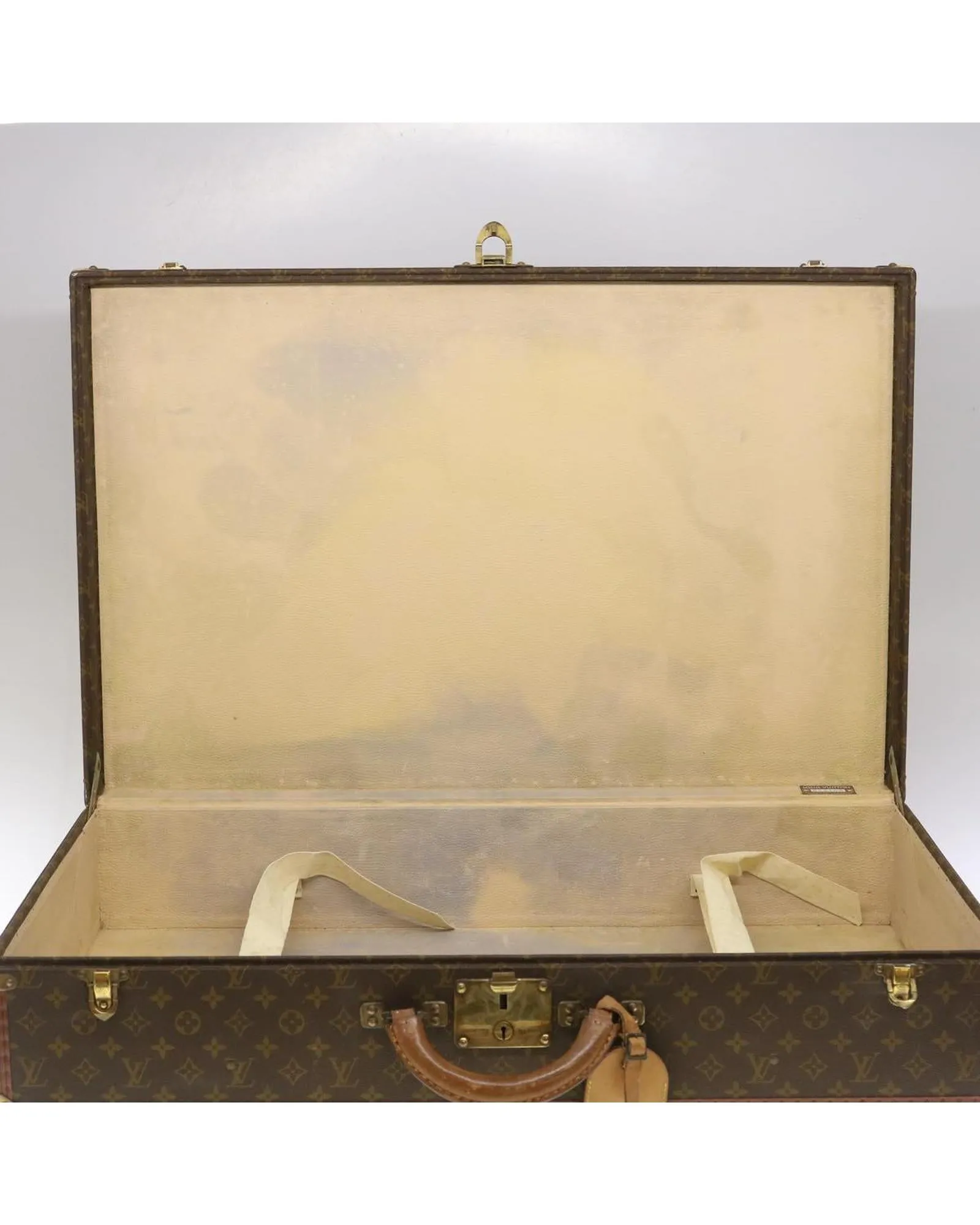 Monogram Bisten 80 Trunk Vintage M21224 LV Auth