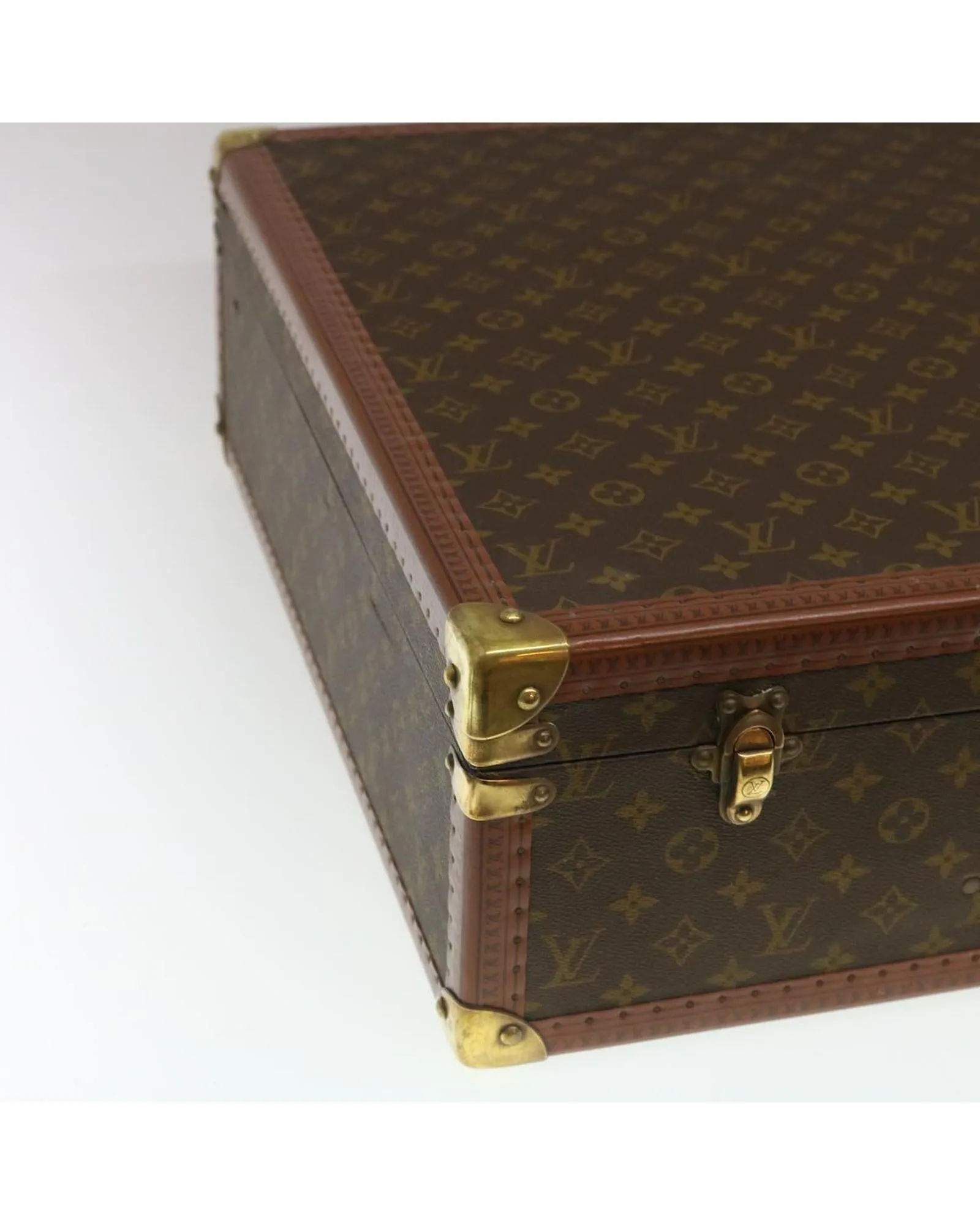 Monogram Bisten 80 Trunk Vintage M21224 LV Auth