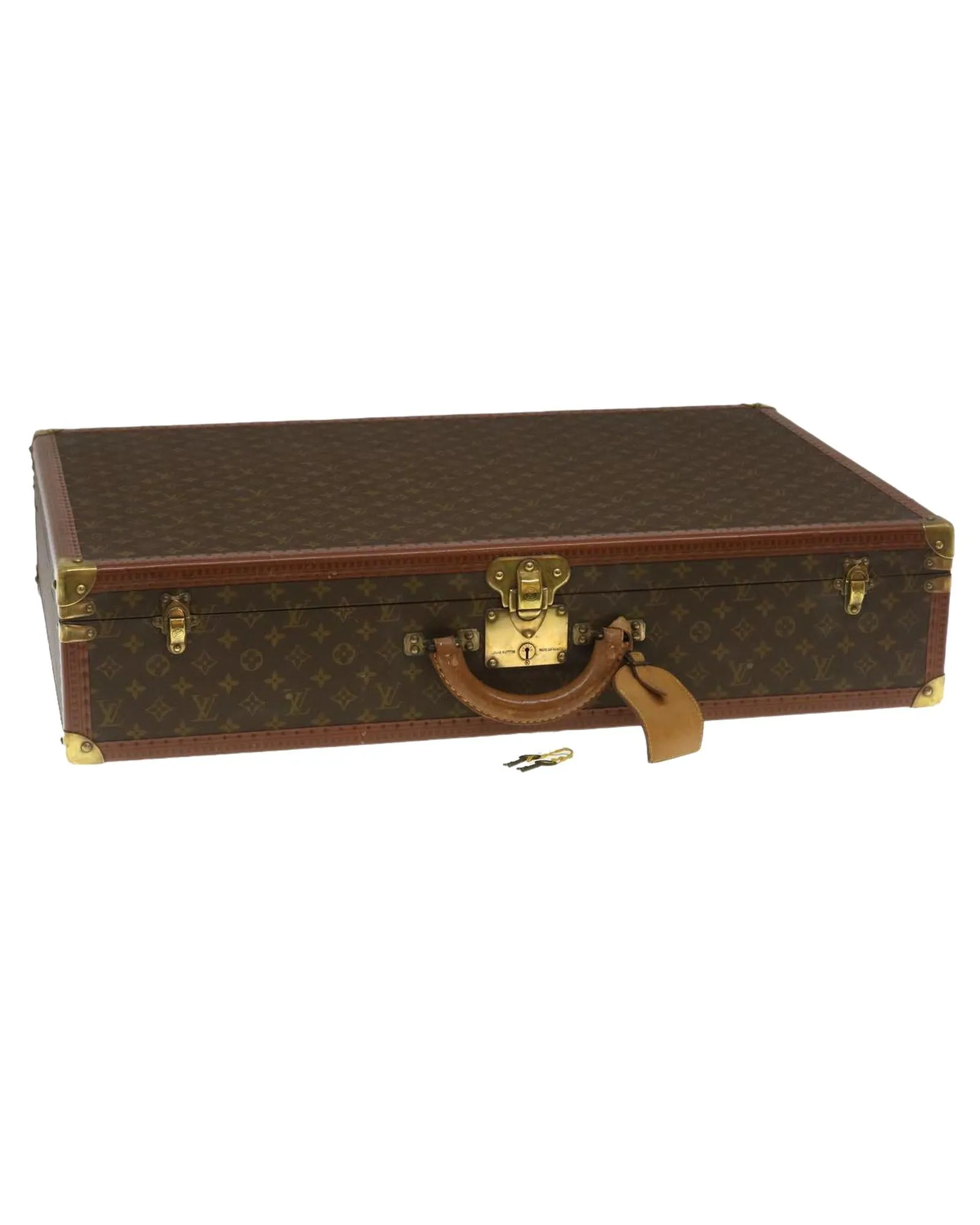 Monogram Bisten 80 Trunk Vintage M21224 LV Auth