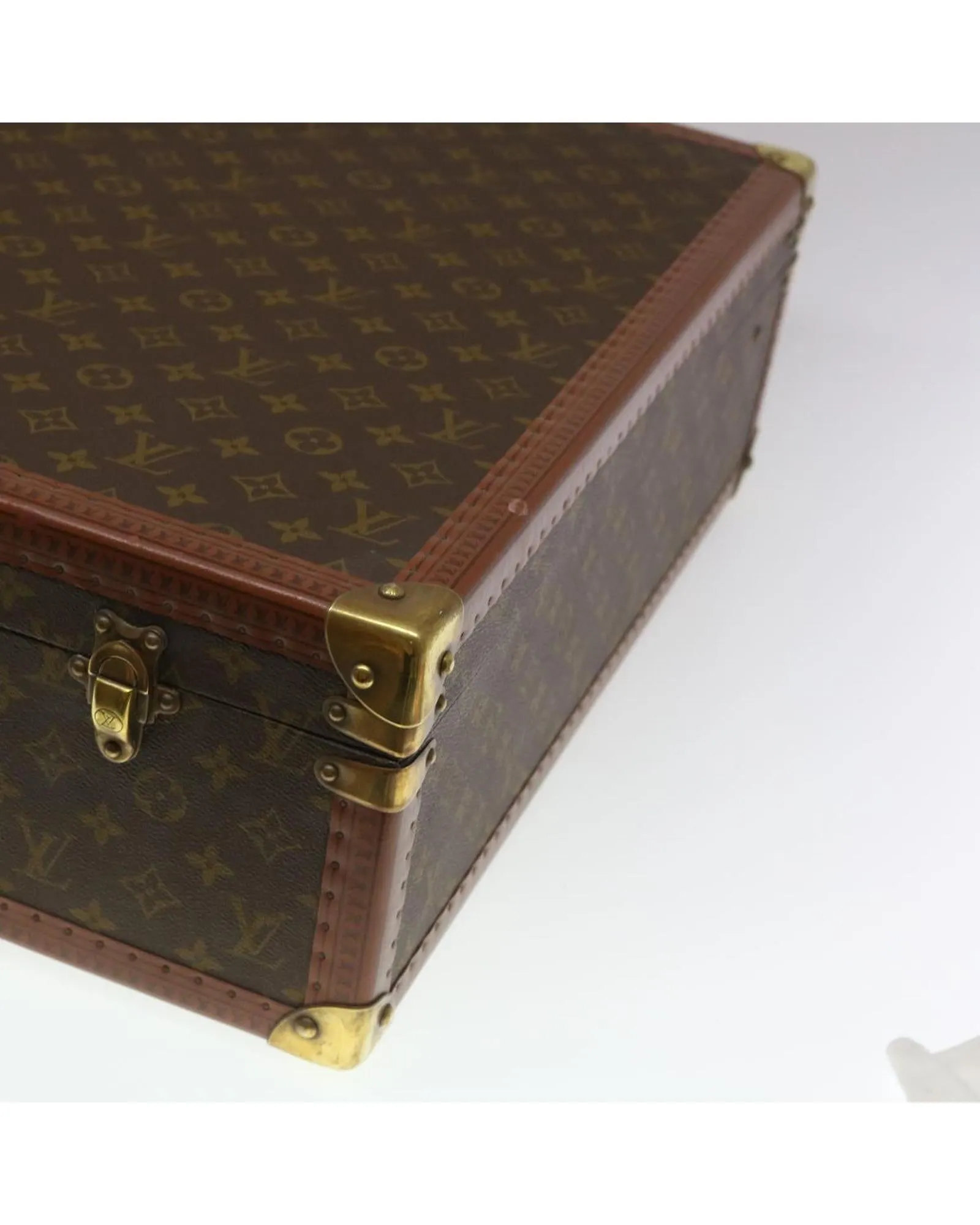 Monogram Bisten 80 Trunk Vintage M21224 LV Auth