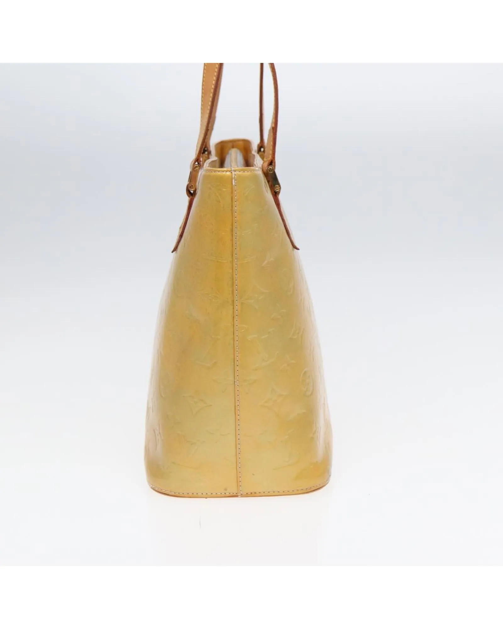Monogram Vernis Houston Hand Bag with Authentic Details