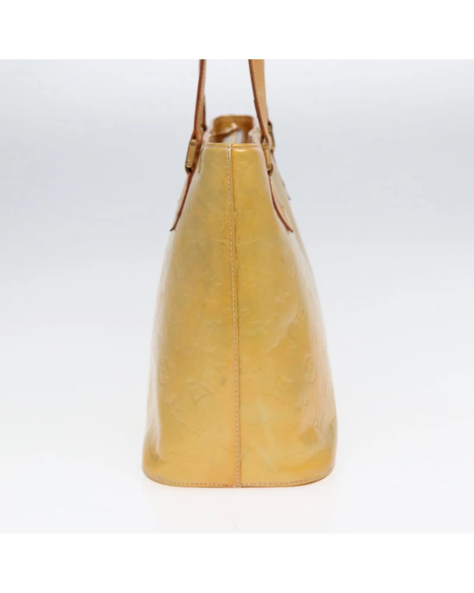 Monogram Vernis Houston Hand Bag with Authentic Details