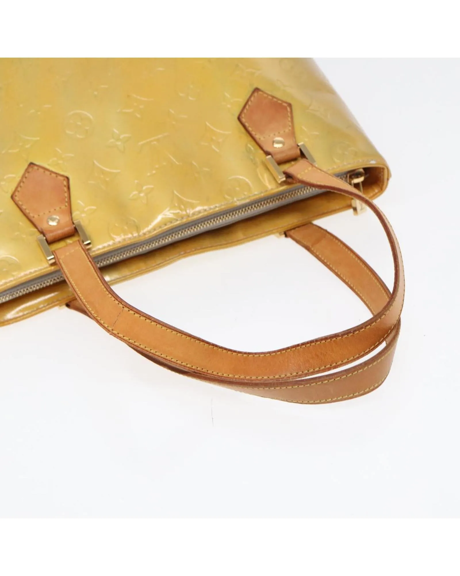 Monogram Vernis Houston Hand Bag with Authentic Details