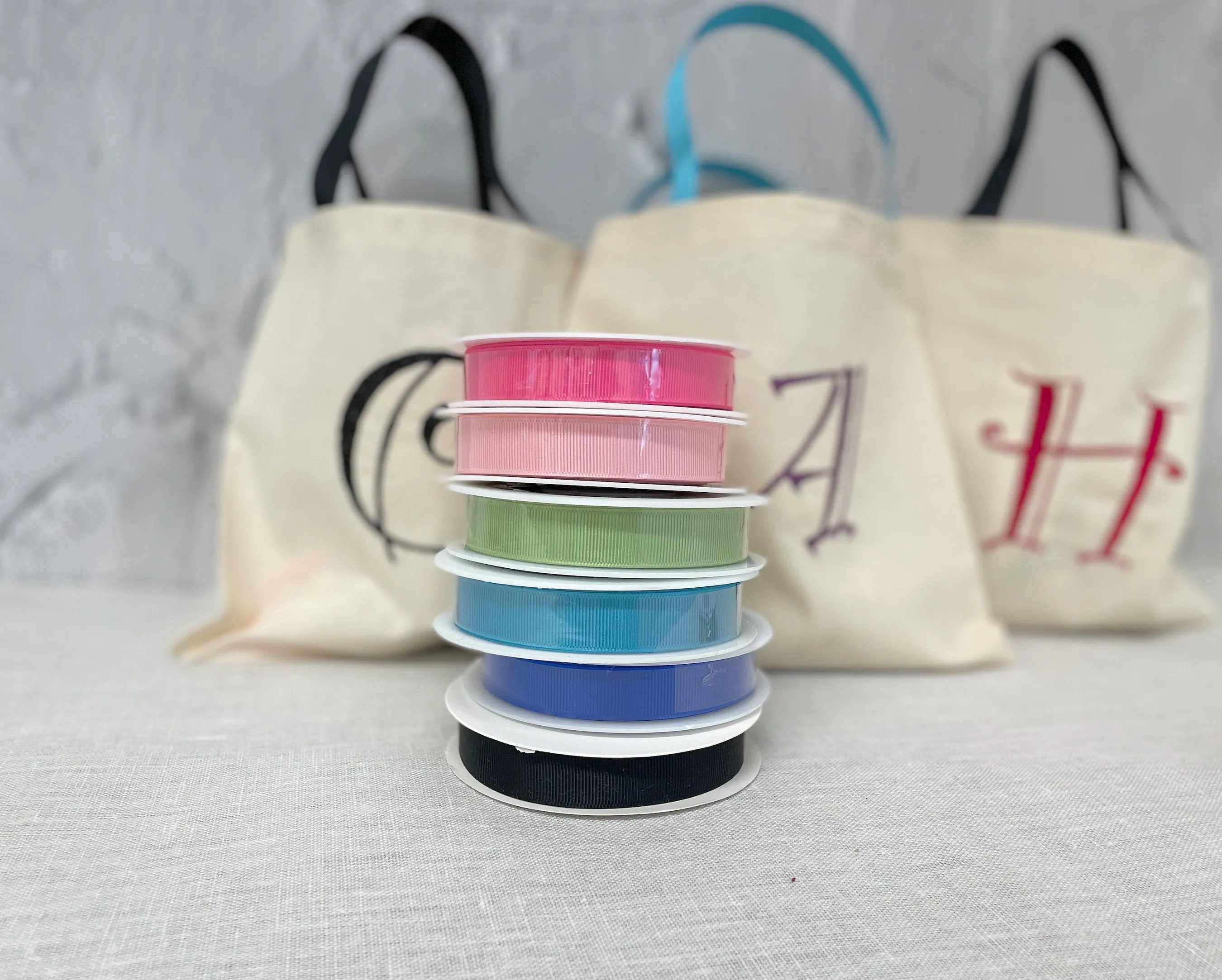 Monogrammed Party Bags