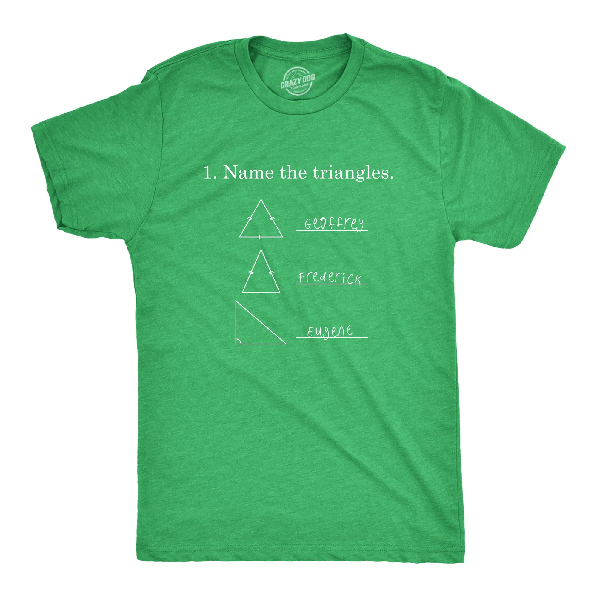 Name The Triangles Men's T Shirt