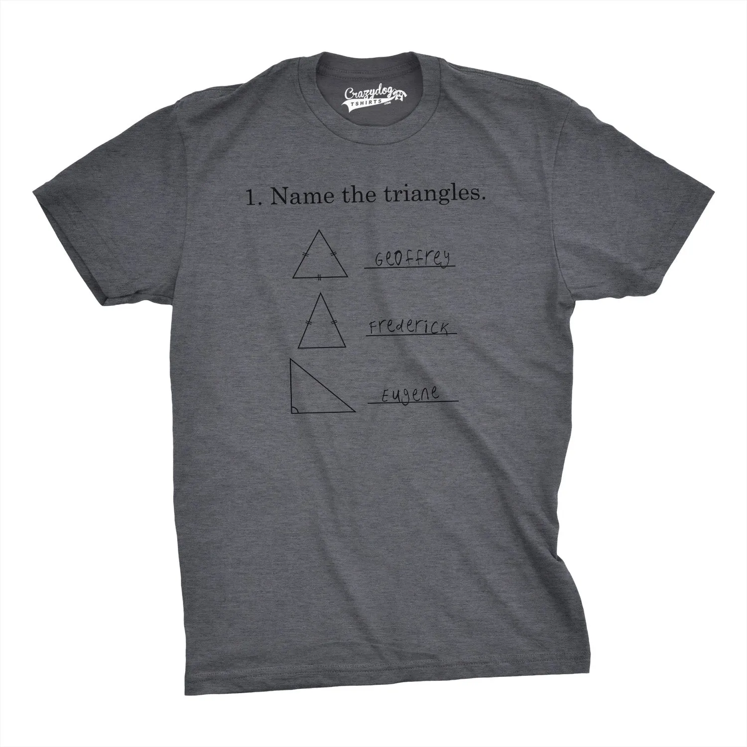 Name The Triangles Men's T Shirt