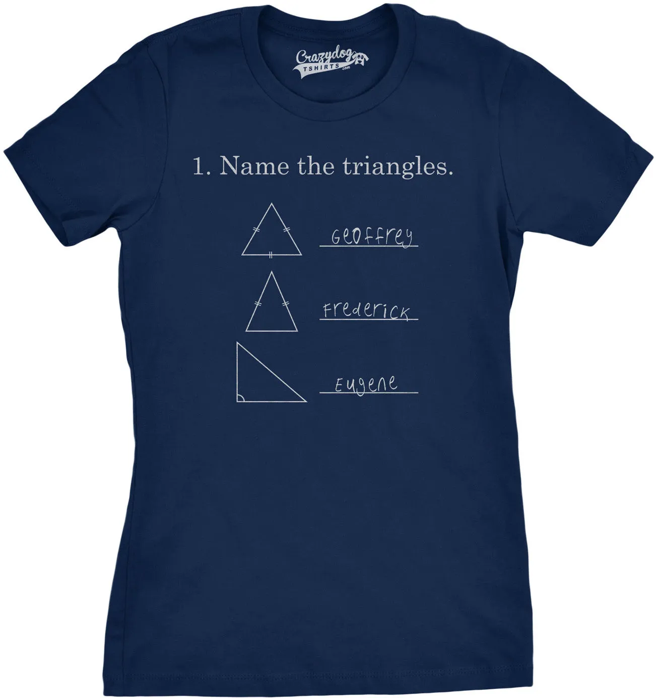 Name The Triangles Women's T Shirt