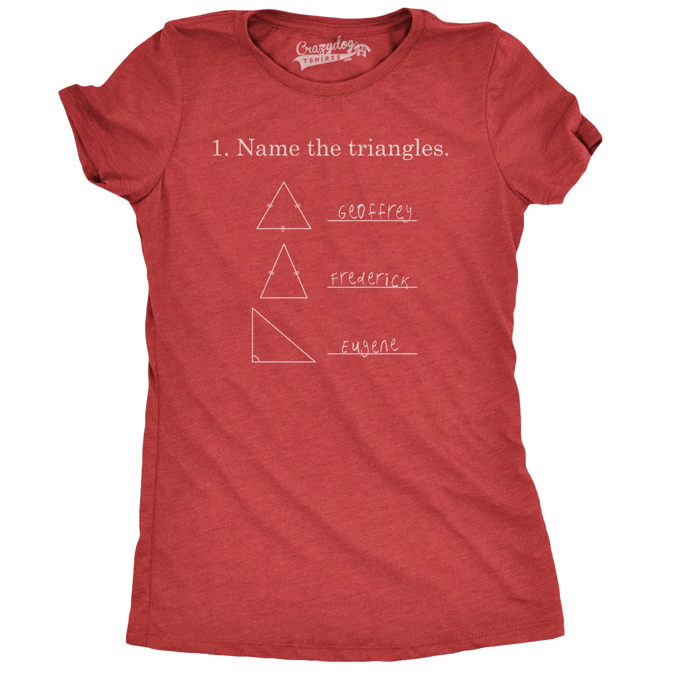 Name The Triangles Women's T Shirt