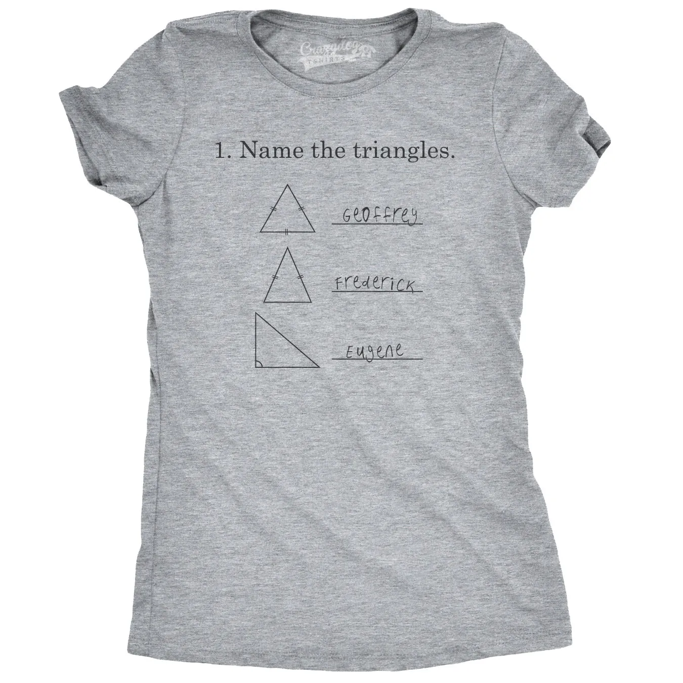 Name The Triangles Women's T Shirt