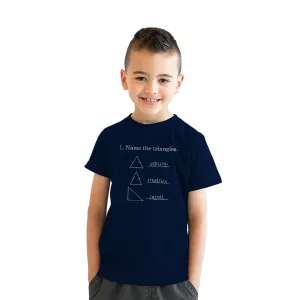 Name The Triangles Youth T Shirt