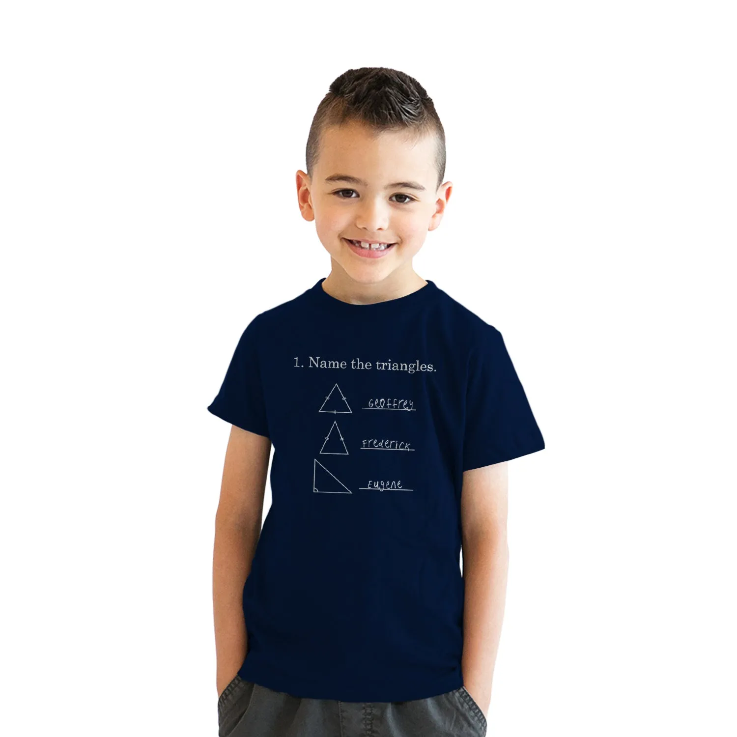 Name The Triangles Youth T Shirt