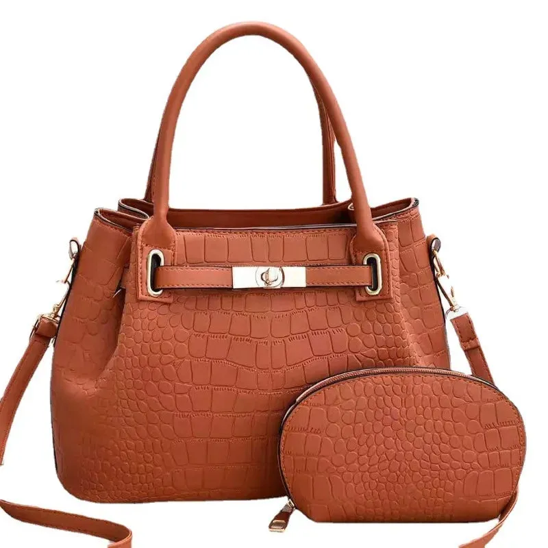 New Fashion Shoulder Crossbody Bags Texture Leather Handbag
