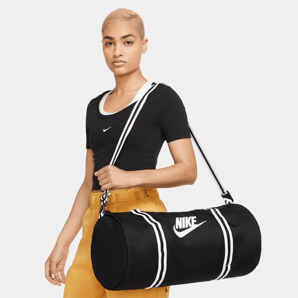Nike SB Heritage Duffel Bag (30L) Black White