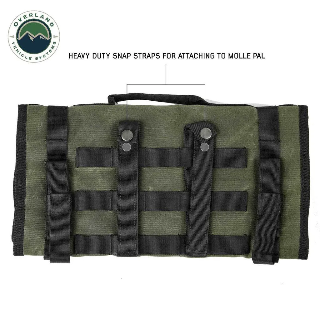 OVERLAND VEHICLE SYSTEMS | Rolled Bag First Aid #16 Waxed Canvas Universal (21109941)