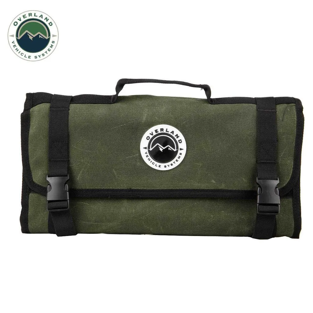 OVERLAND VEHICLE SYSTEMS | Rolled Bag First Aid #16 Waxed Canvas Universal (21109941)