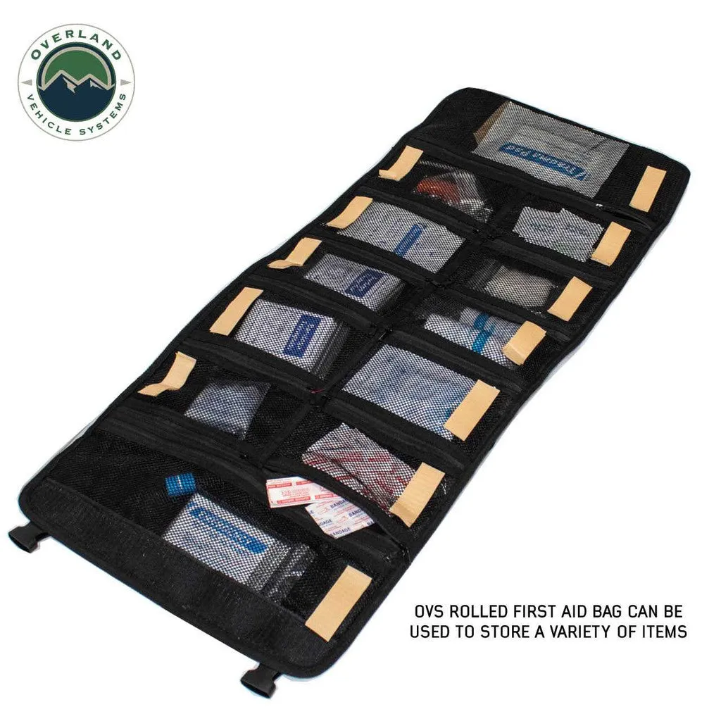 OVERLAND VEHICLE SYSTEMS | Rolled Bag First Aid #16 Waxed Canvas Universal (21109941)