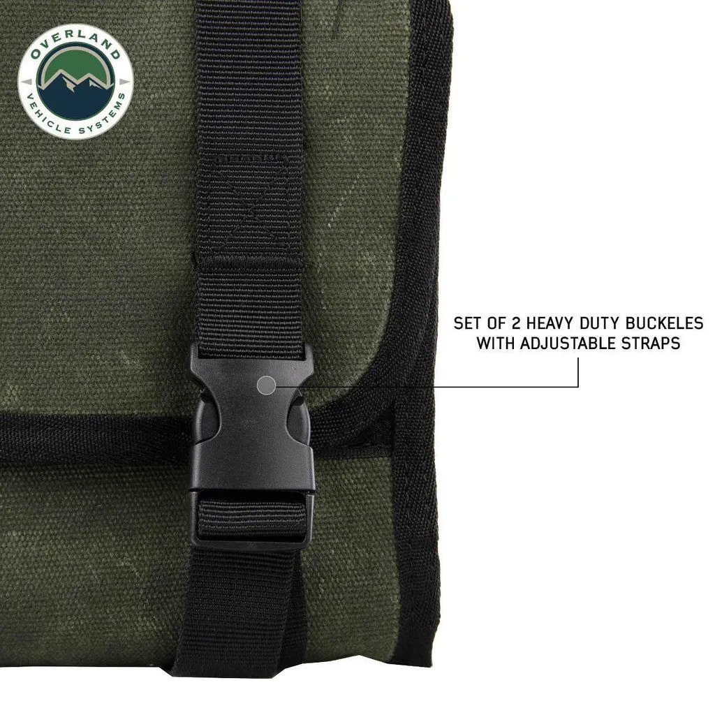 OVERLAND VEHICLE SYSTEMS | Rolled Bag First Aid #16 Waxed Canvas Universal (21109941)