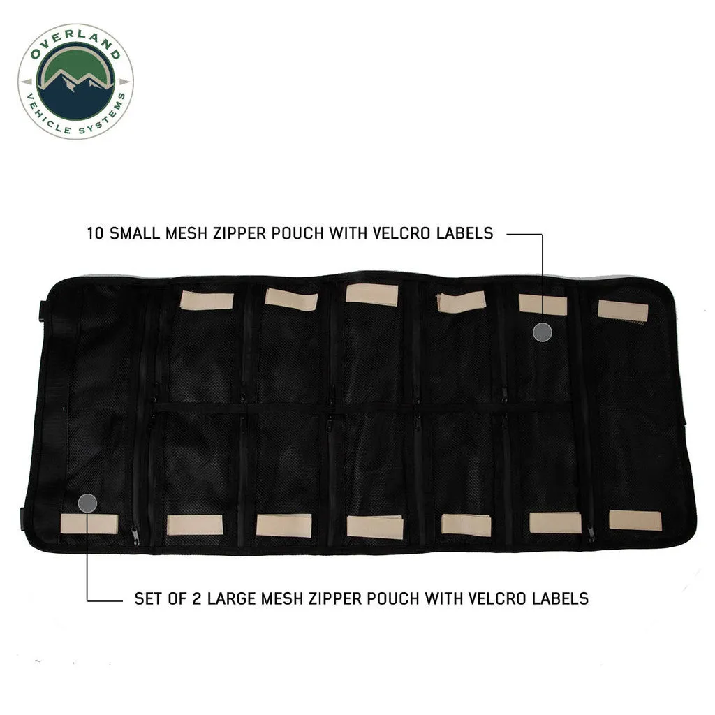 OVERLAND VEHICLE SYSTEMS | Rolled Bag First Aid #16 Waxed Canvas Universal (21109941)
