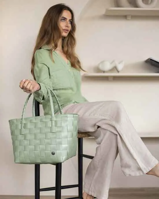 Paris Shopper Matcha Green
