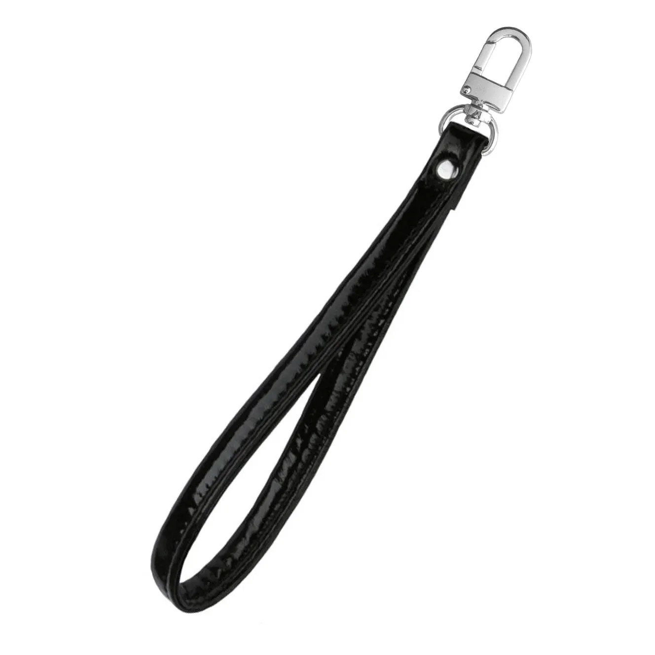 Patent Faux Leather Wrist Strap - 1/2 inch (13mm) Wide - Clip Style #16 & 4 Finishes Available