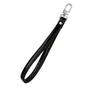 Patent Faux Leather Wrist Strap - 1/2 inch (13mm) Wide - Clip Style #16 & 4 Finishes Available