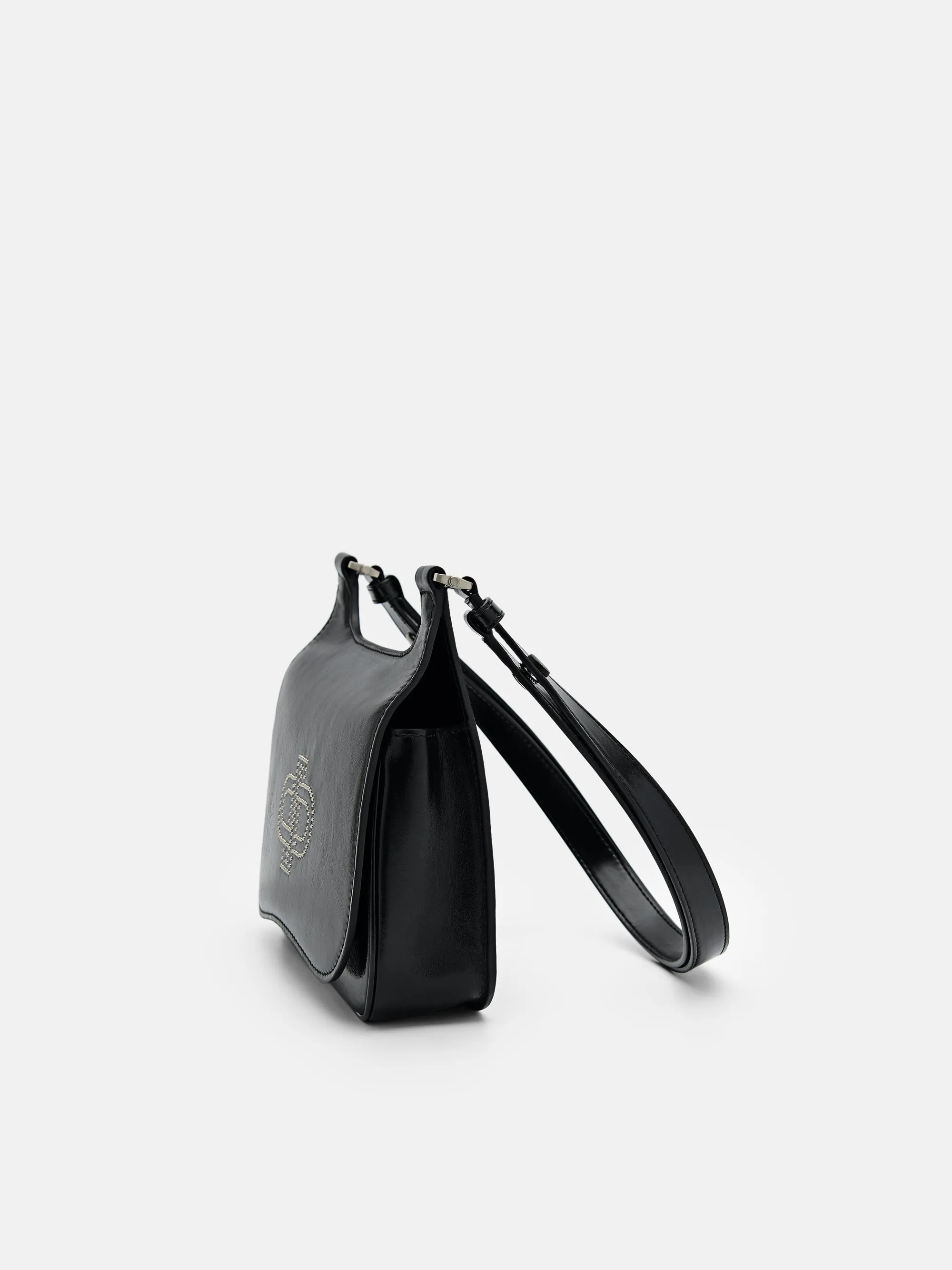 PEDRO Icon Leather Studded Shoulder Bag