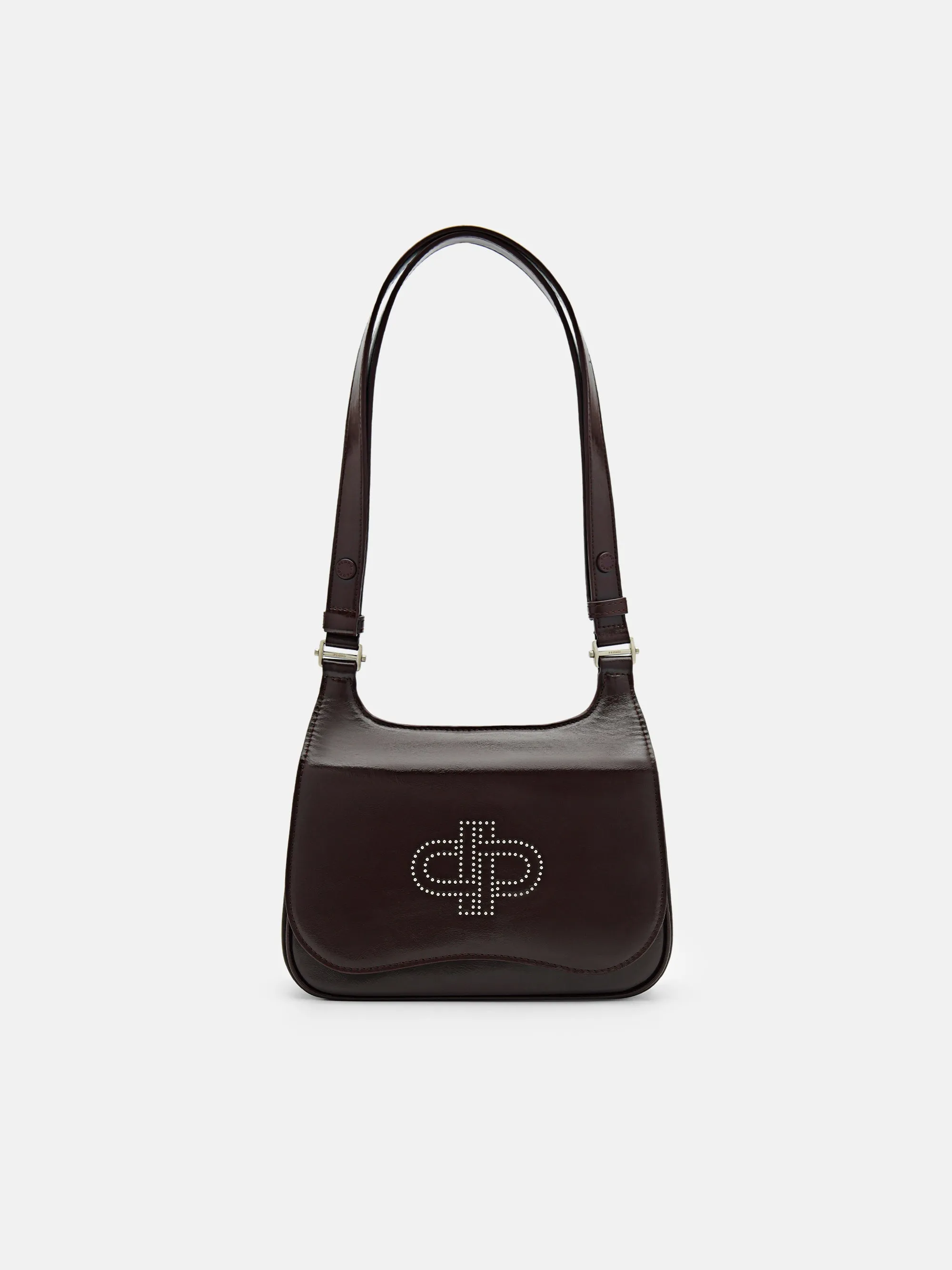 PEDRO Icon Leather Studded Shoulder Bag
