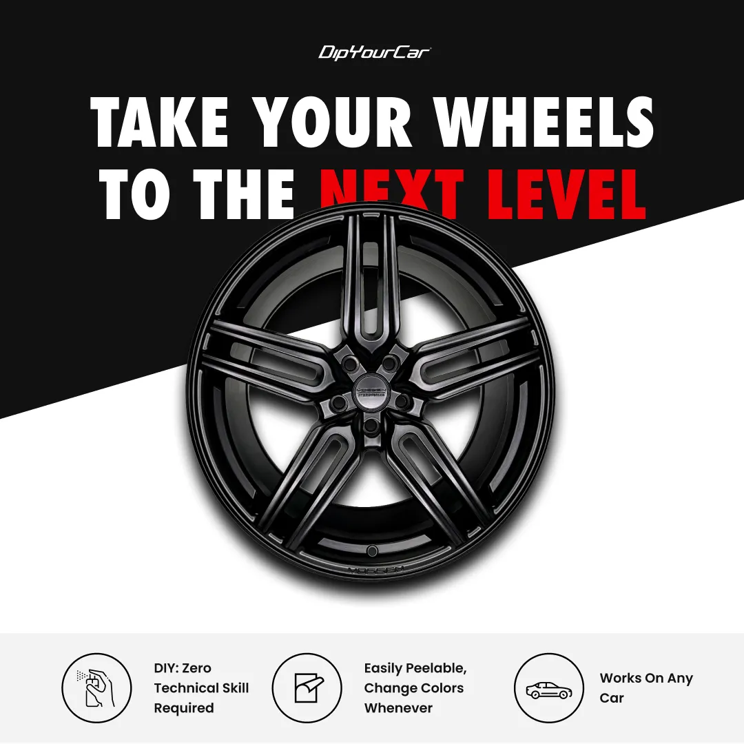 Piano Black Wheel Kit