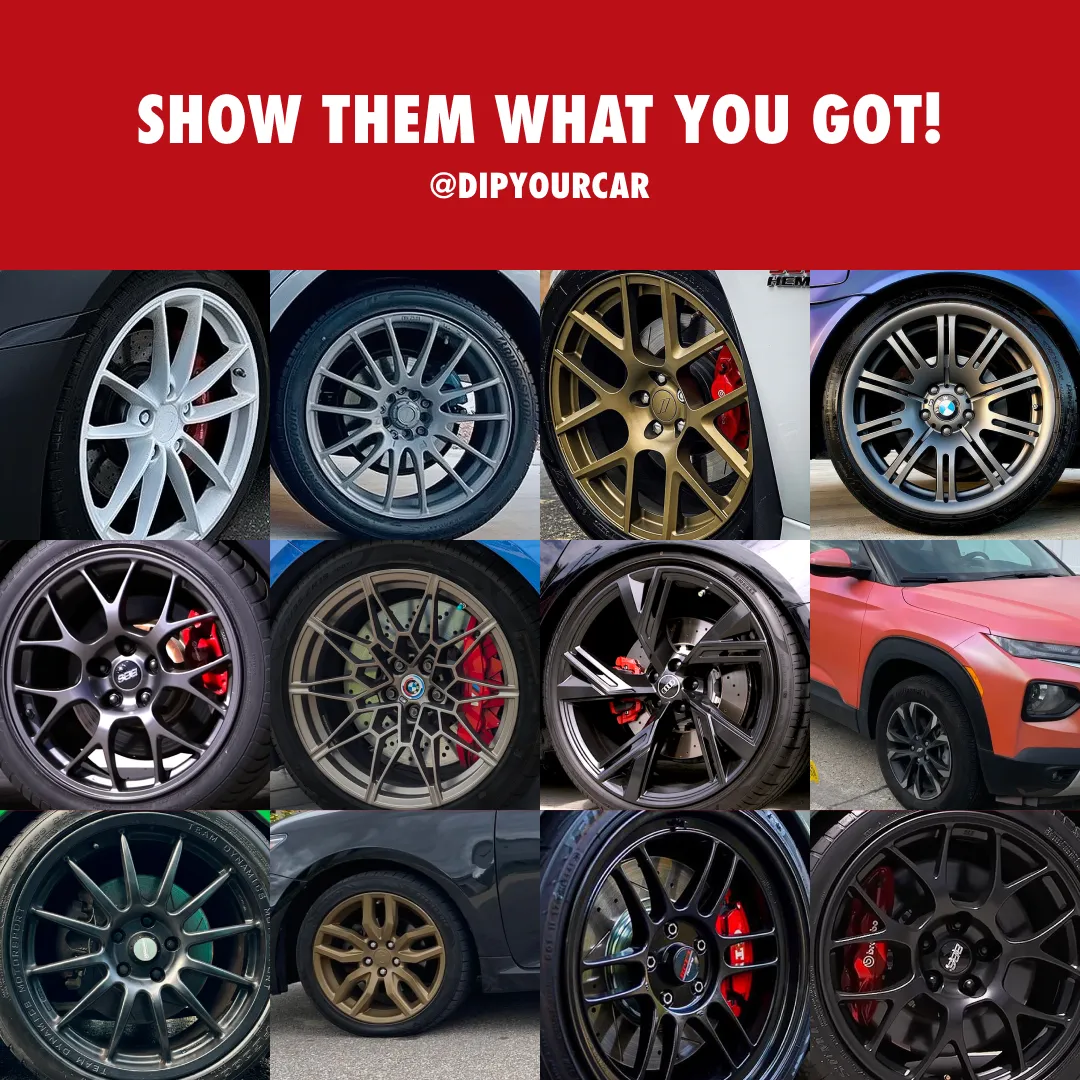 Piano Black Wheel Kit