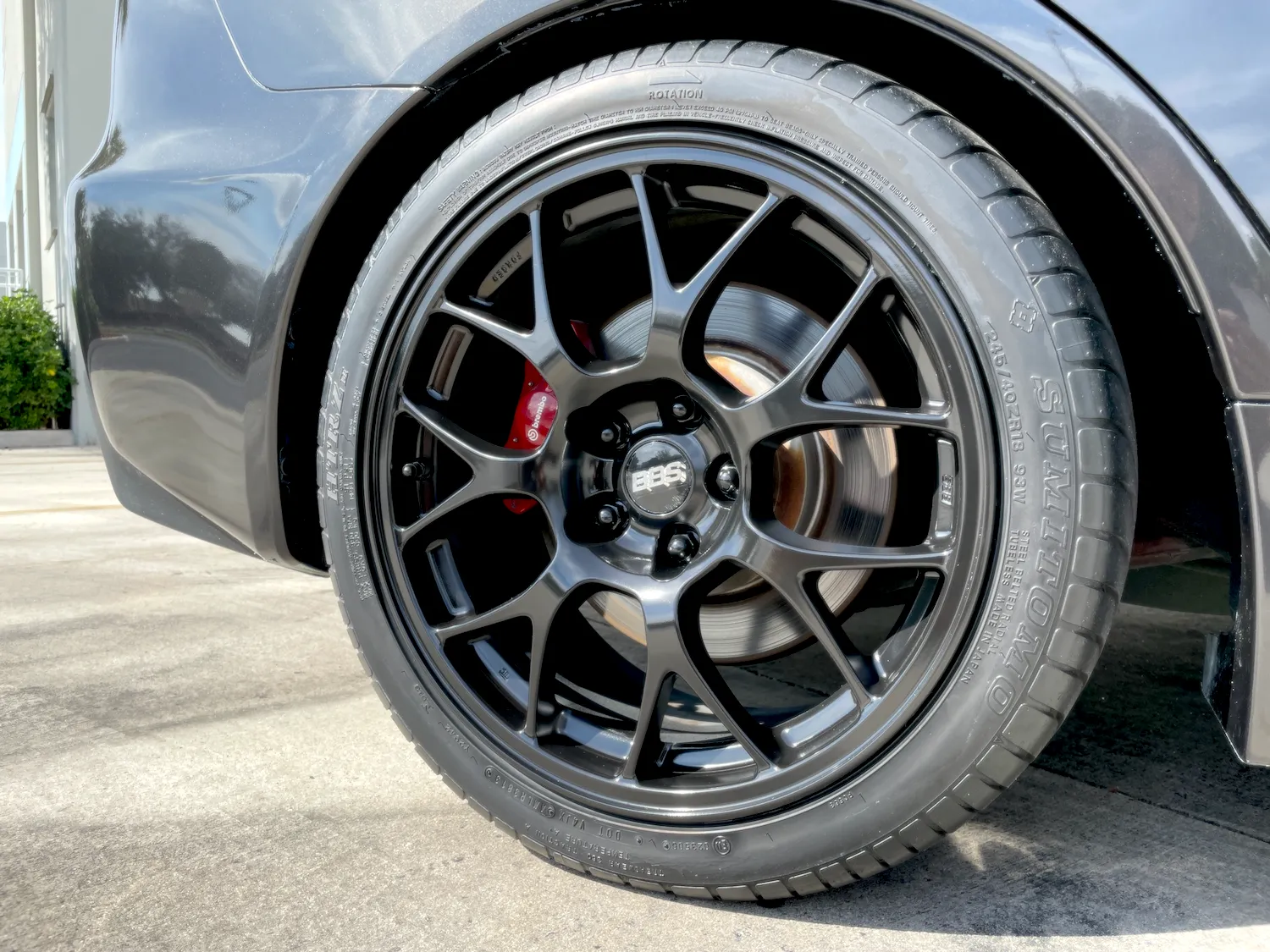 Piano Black Wheel Kit
