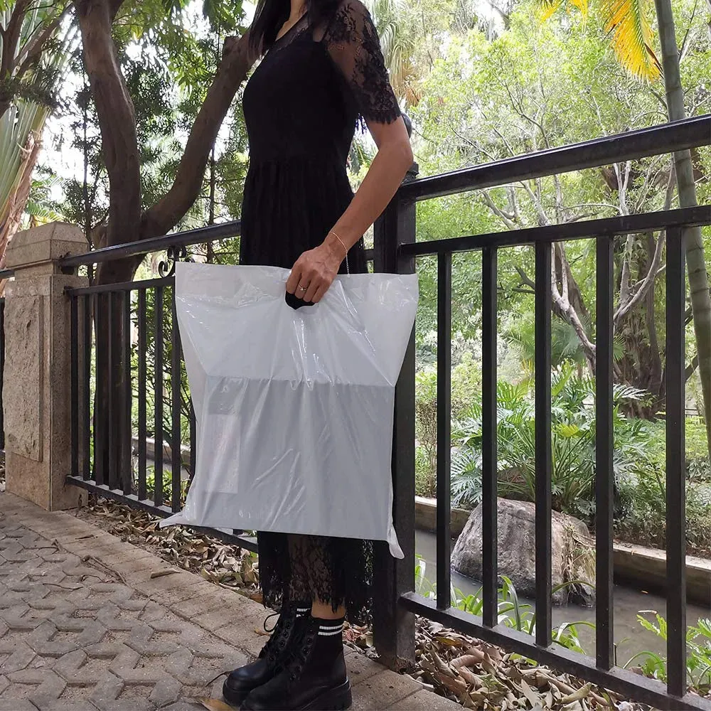 Plastic Boutique Bags 250 150x400mm 50microns 100pack