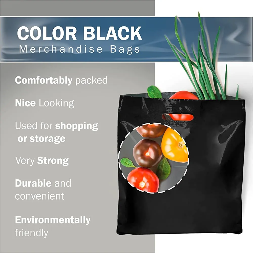 Plastic Boutique Bags 250 150x400mm 50microns 100pack