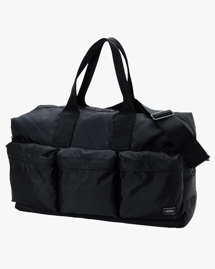Porter-Yoshida & Co. Force 2-Way Duffle Bag - Black