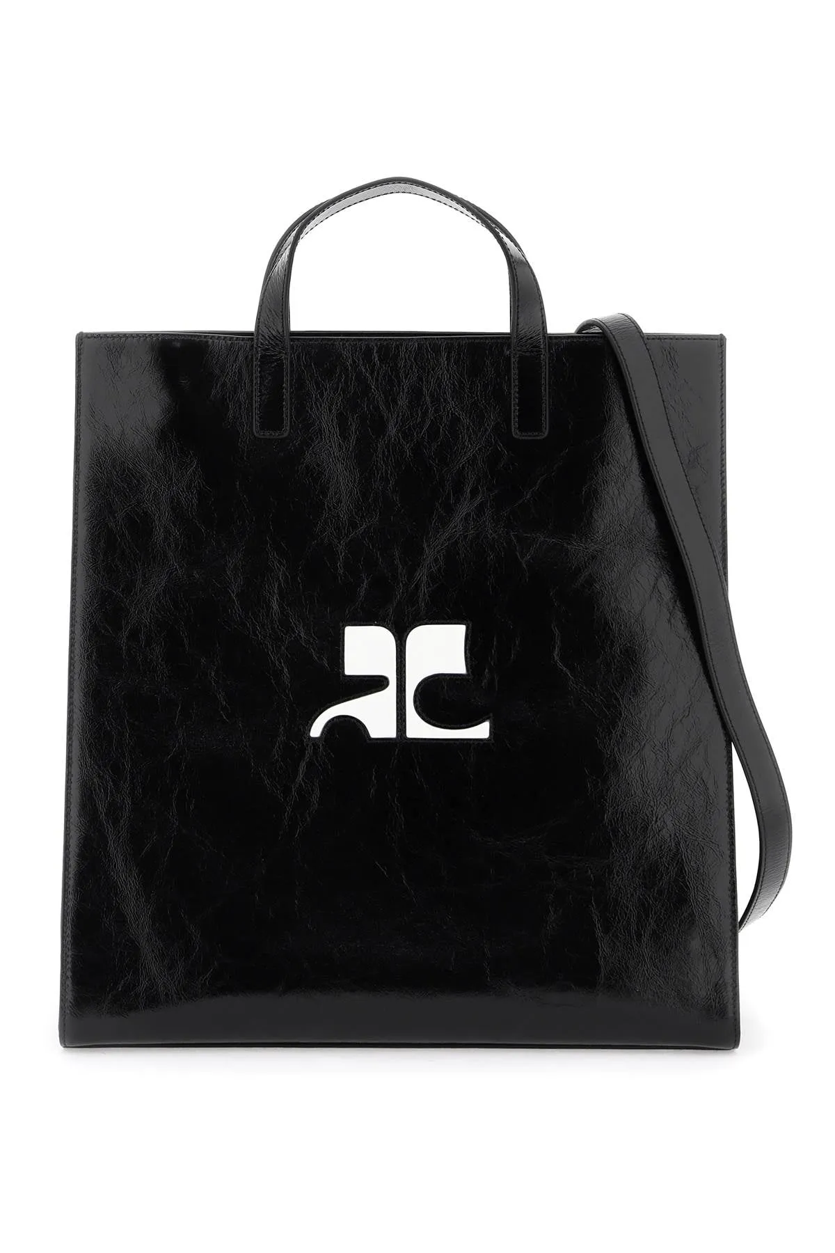 "heritage leather naplack tote