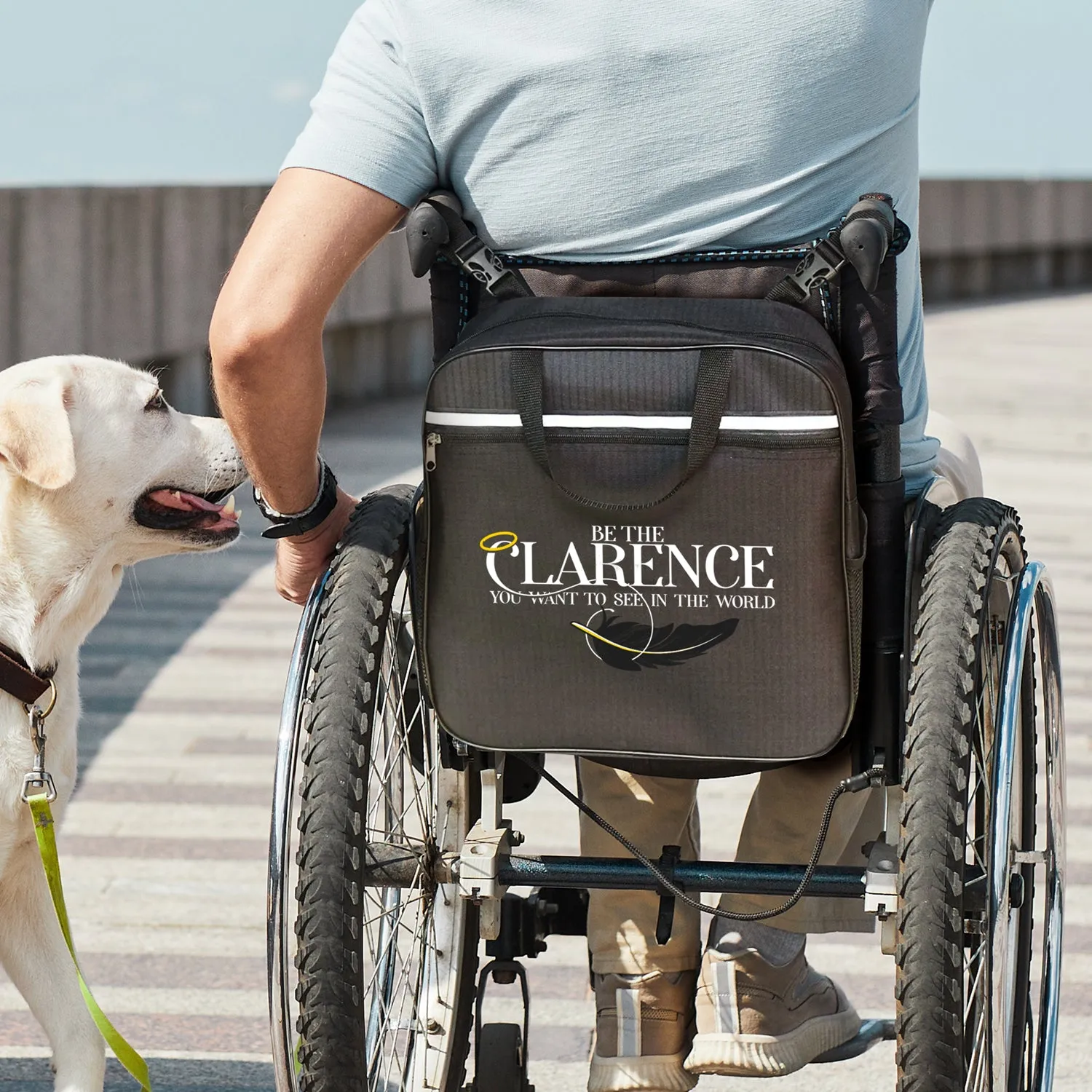 Rachel Miner's "Be The Clarence" Caddy Bag