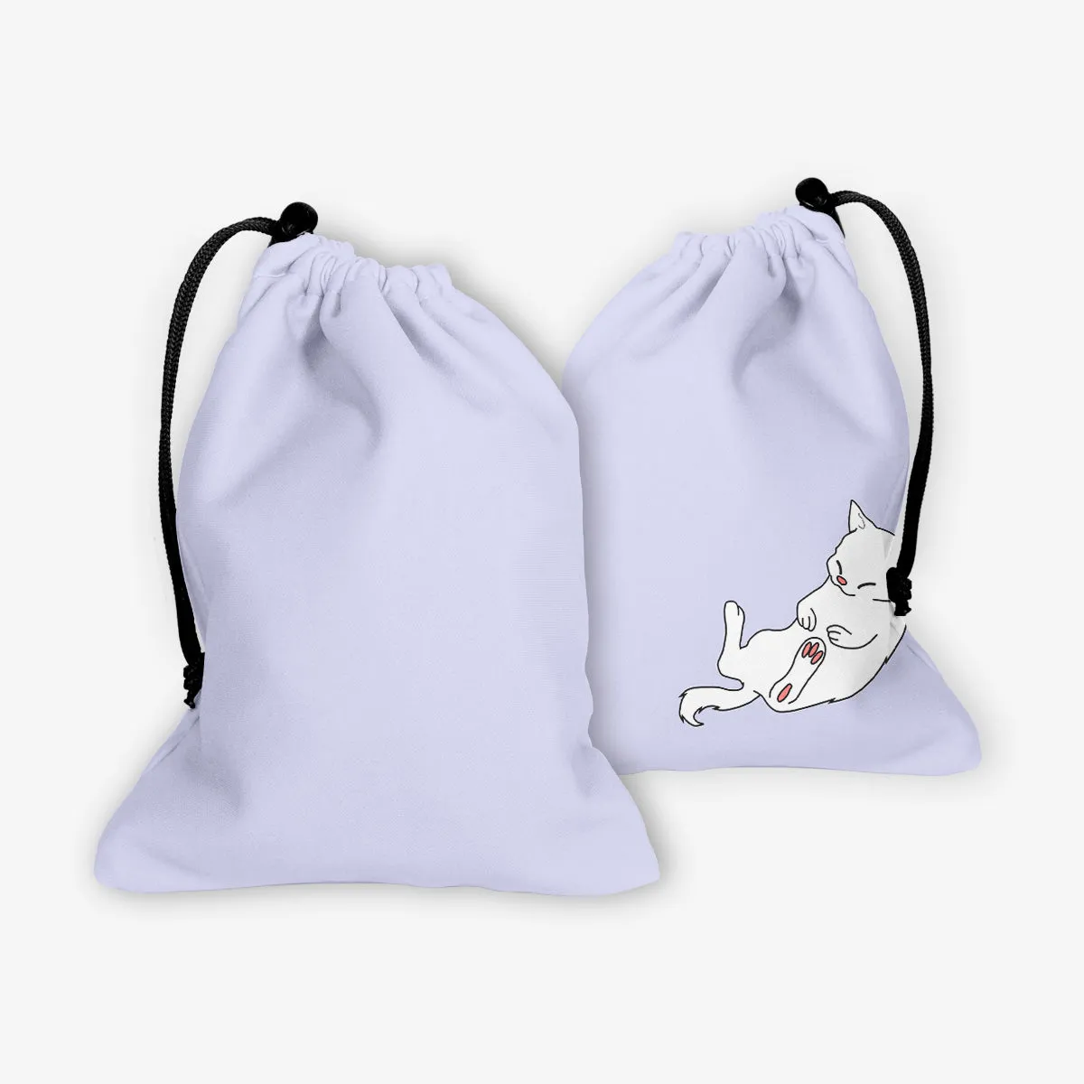 Relaxed Cat Dice Bag