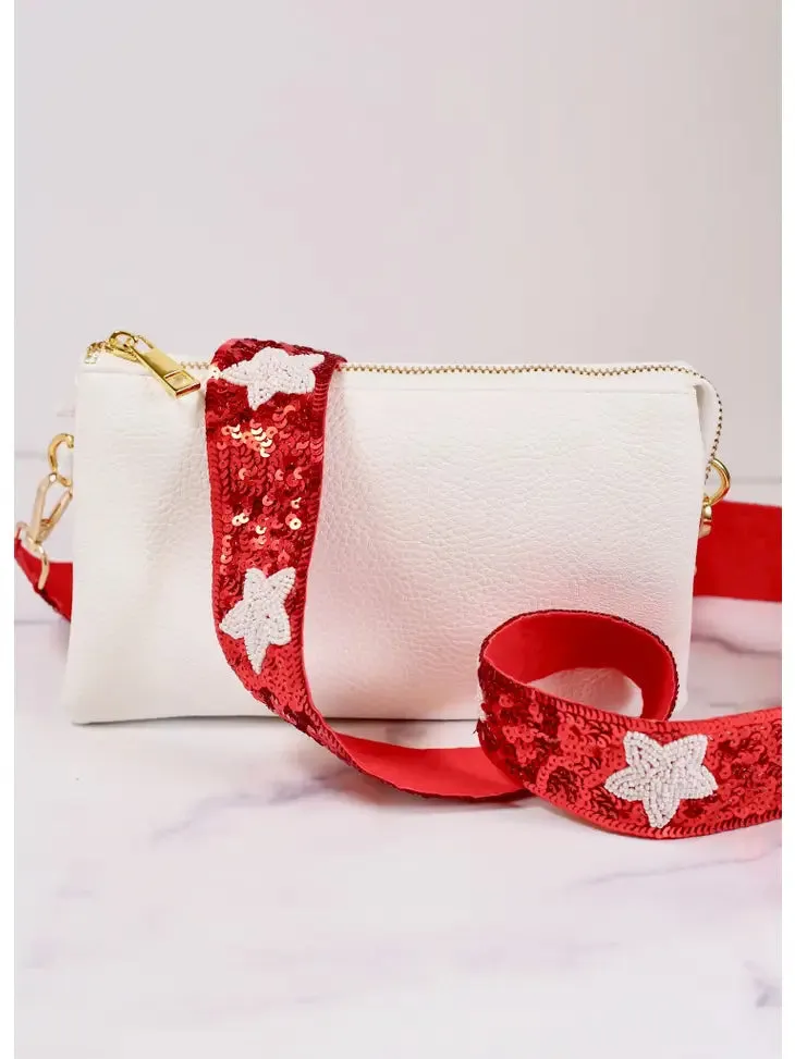 Sammy Sequin Star Crossbody Bag