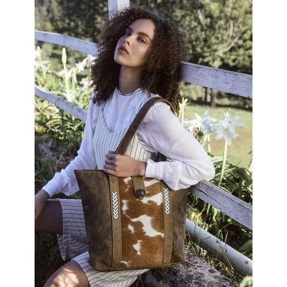 Sand Dunes Leather Shoulder Bag