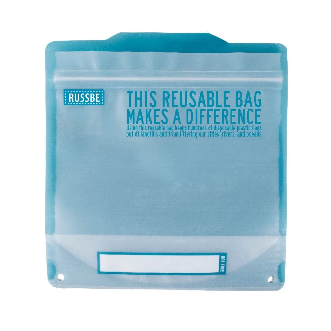 Sandwich Bags Pack 8 - Blue Statement