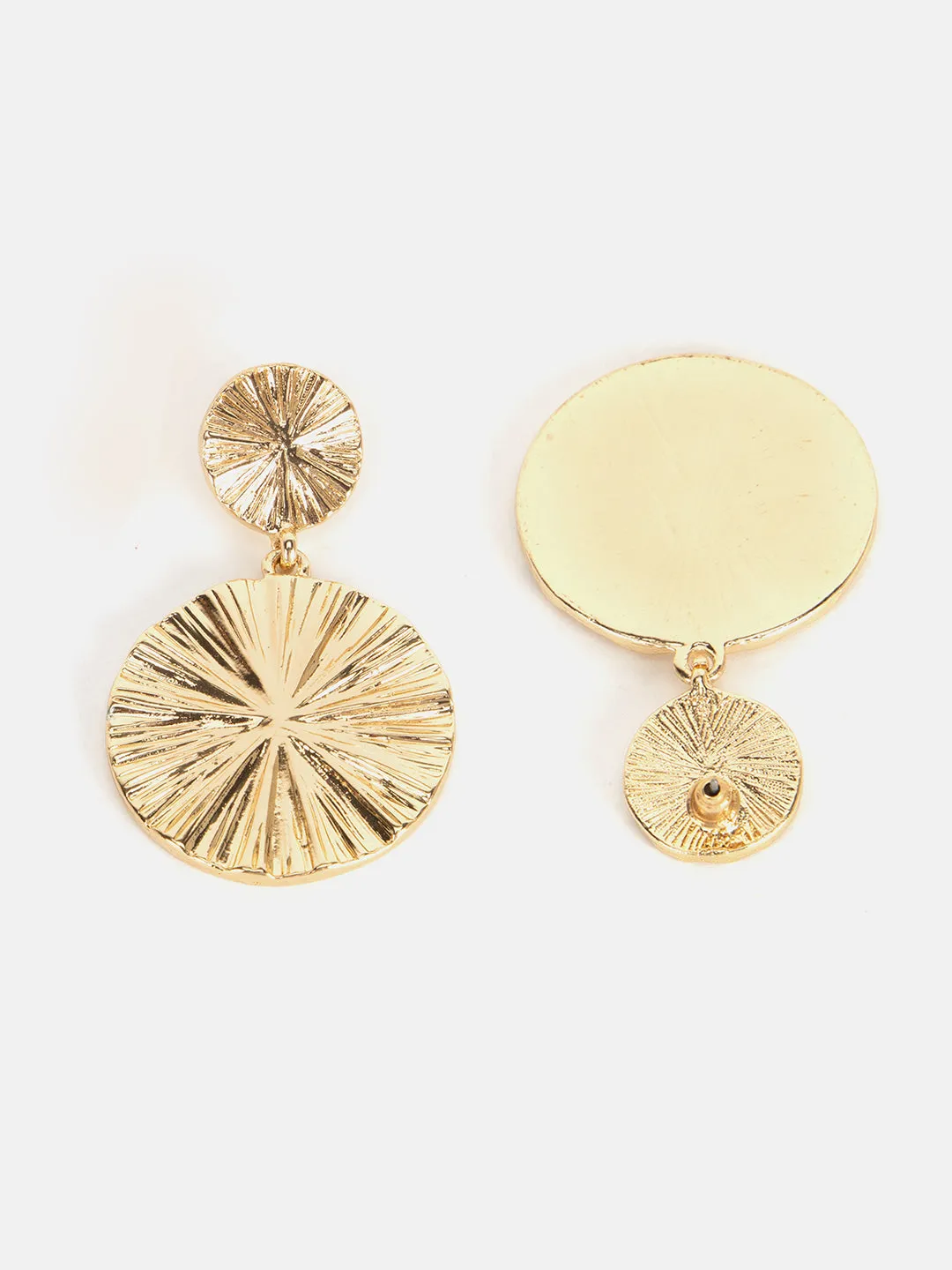 Sequins Wavy Drop Earrings 