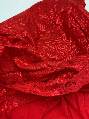 SHOWTIME Supplex Metallics - Red