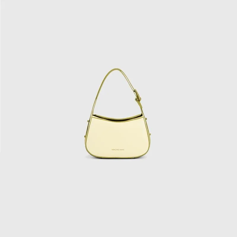 Small Vintage Leather Hobo Bag