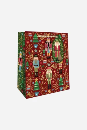 Sparkling Nutcracker Tote Gift Bag - Medium