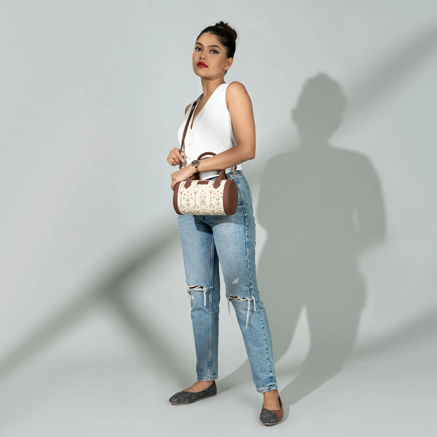 Taj Nakashi Statement Satchel (Small)