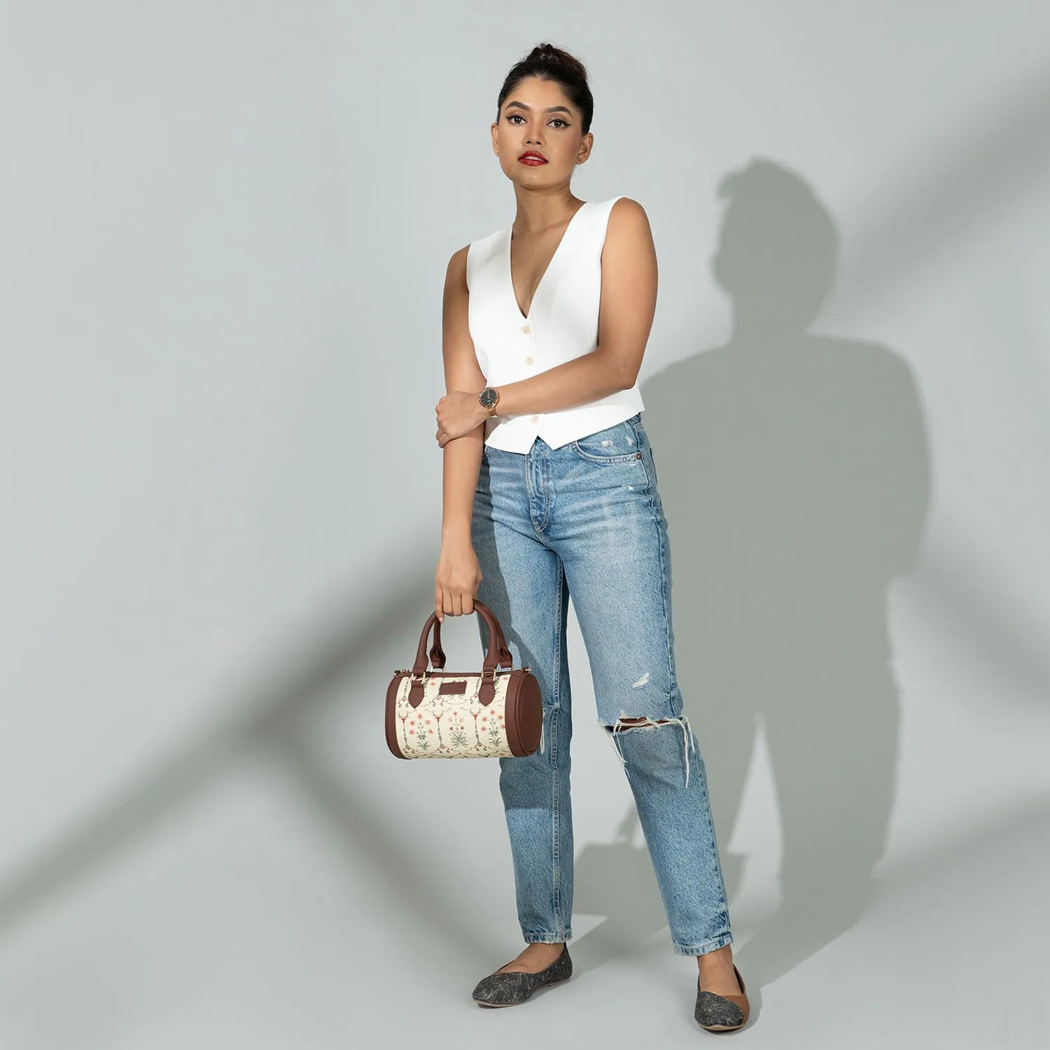 Taj Nakashi Statement Satchel (Small)