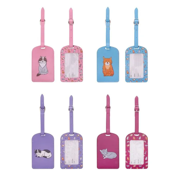 The Cat Collective Luggage Tag - Various Designs
