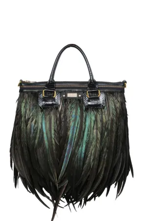 THE LIANTO FEATHER BLACK