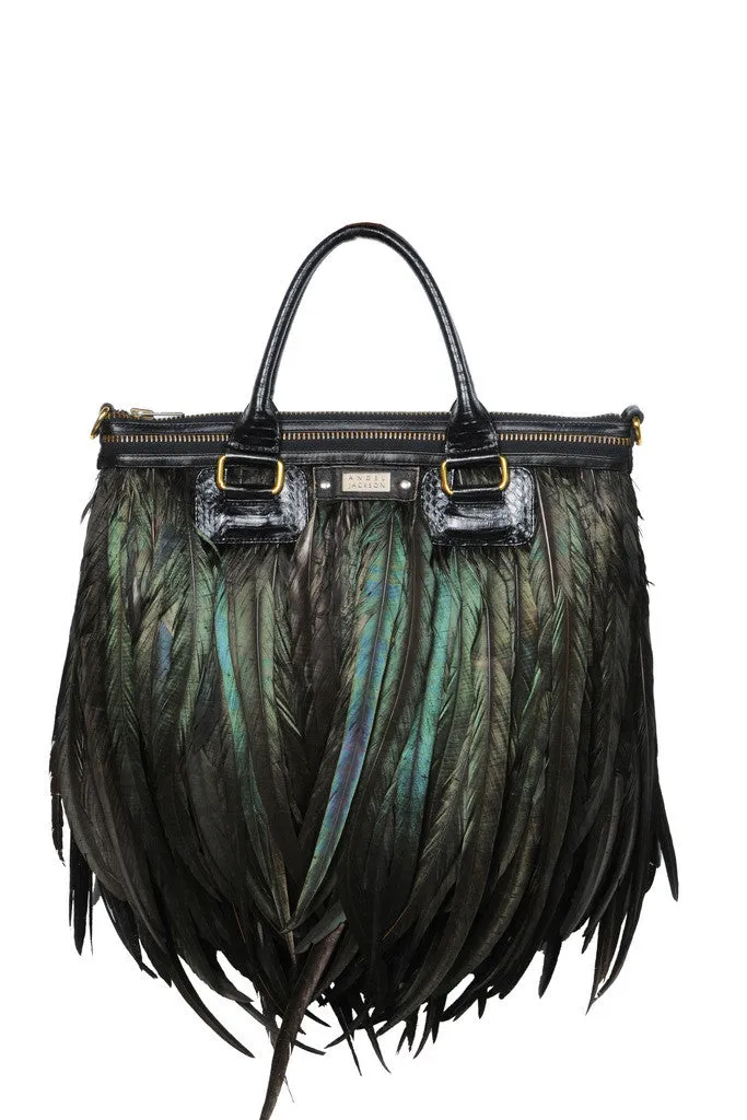 THE LIANTO FEATHER BLACK