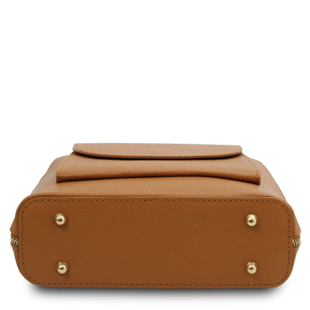 TL Bag - Small Convertible Leather Backpack For Women | TL142092