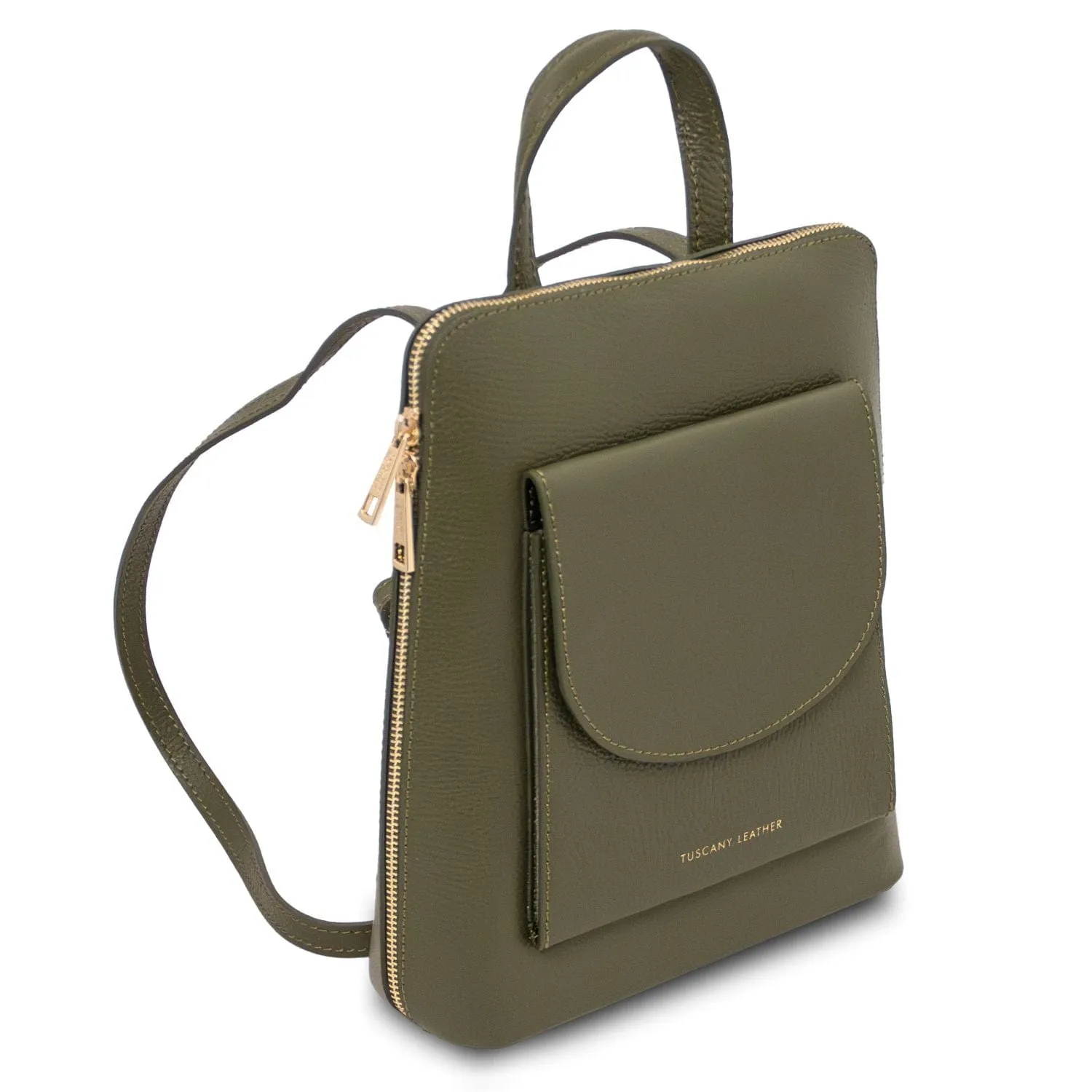 TL Bag - Small Convertible Leather Backpack For Women | TL142092
